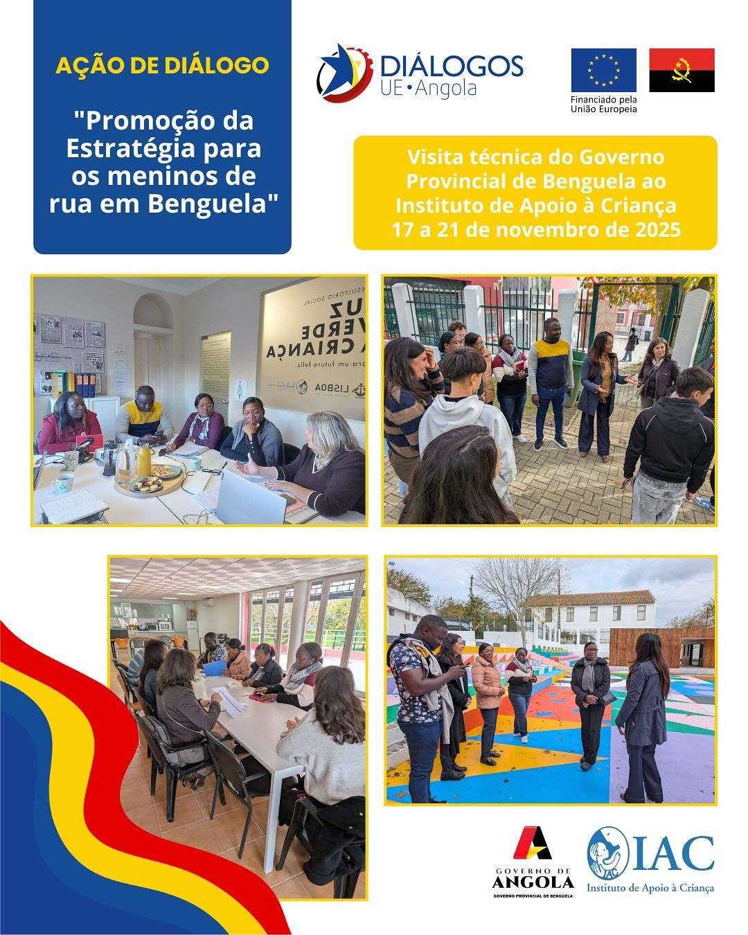 PROMOÇÃO DA ESTRATÉGIAS PARA OS MENINOS DE RUA EM BENGUELA