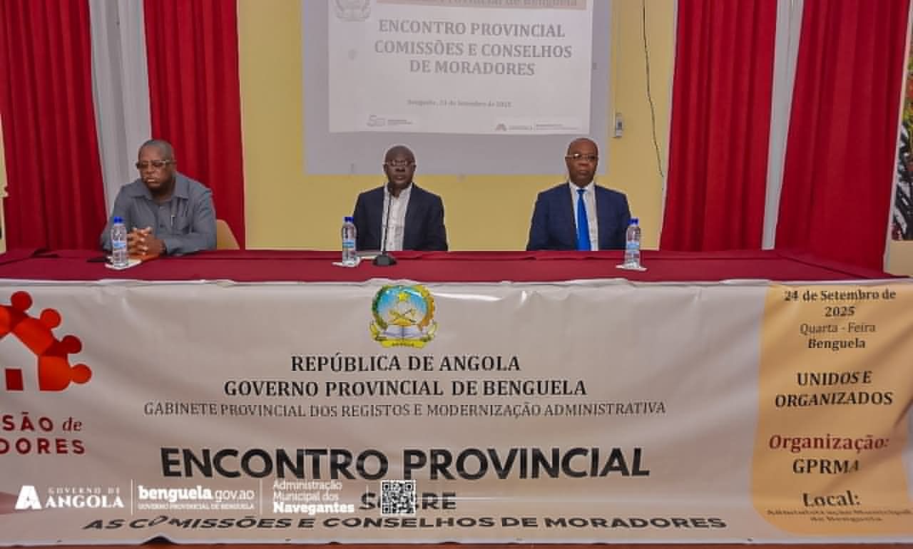 COMISSÃO DE MORADORES EM BENGUELA REAFIRMA COMPROMISSO COM GOVERNAÇÃO LOCAL