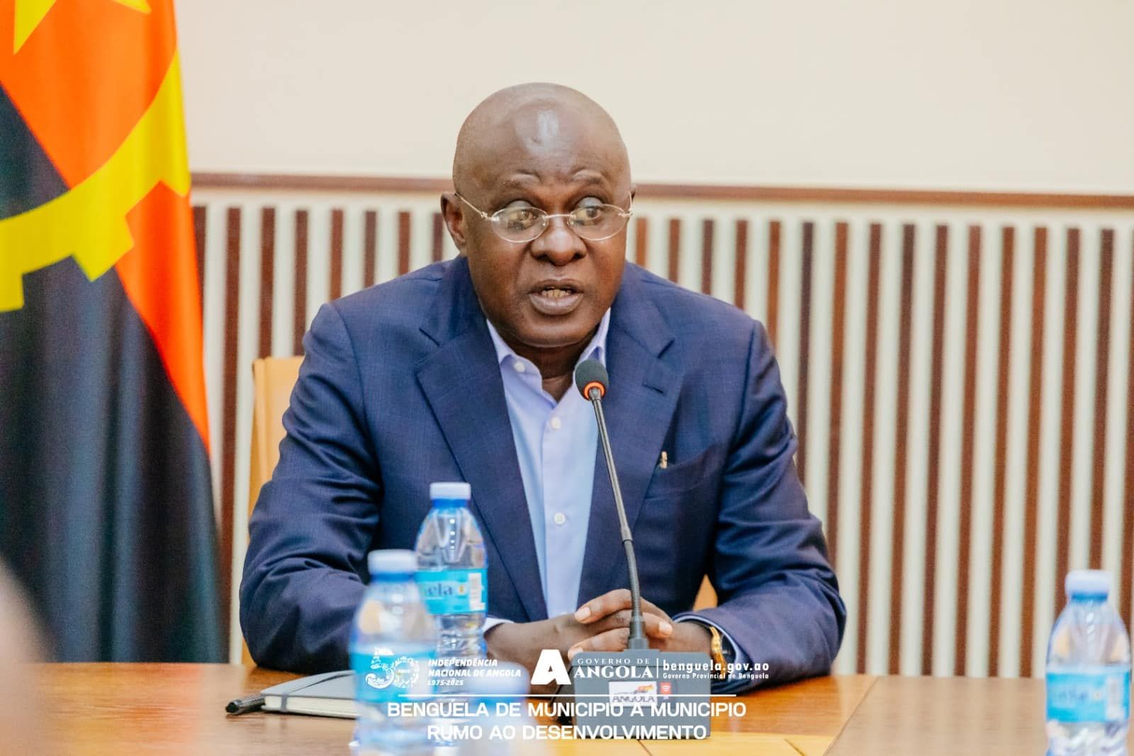 AGÊNCIA NACIONAL DE ACÇÃO CONTRA MINAS RECEBIDA EM AUDIÊNCIA