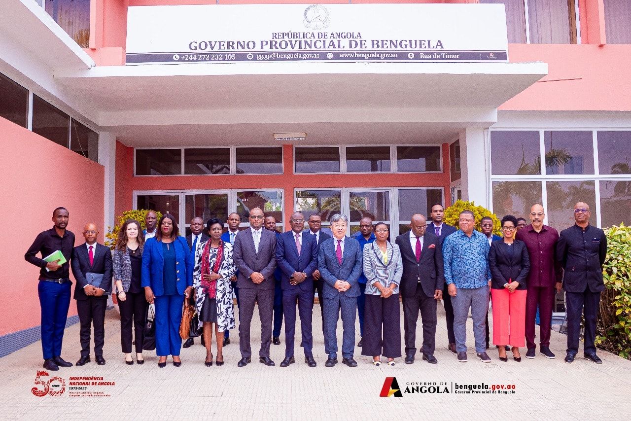 GOVERNADOR RECEBE EM AUDIÊNCIA O EMBAIXADOR DO JAPÃO EM ANGOLA