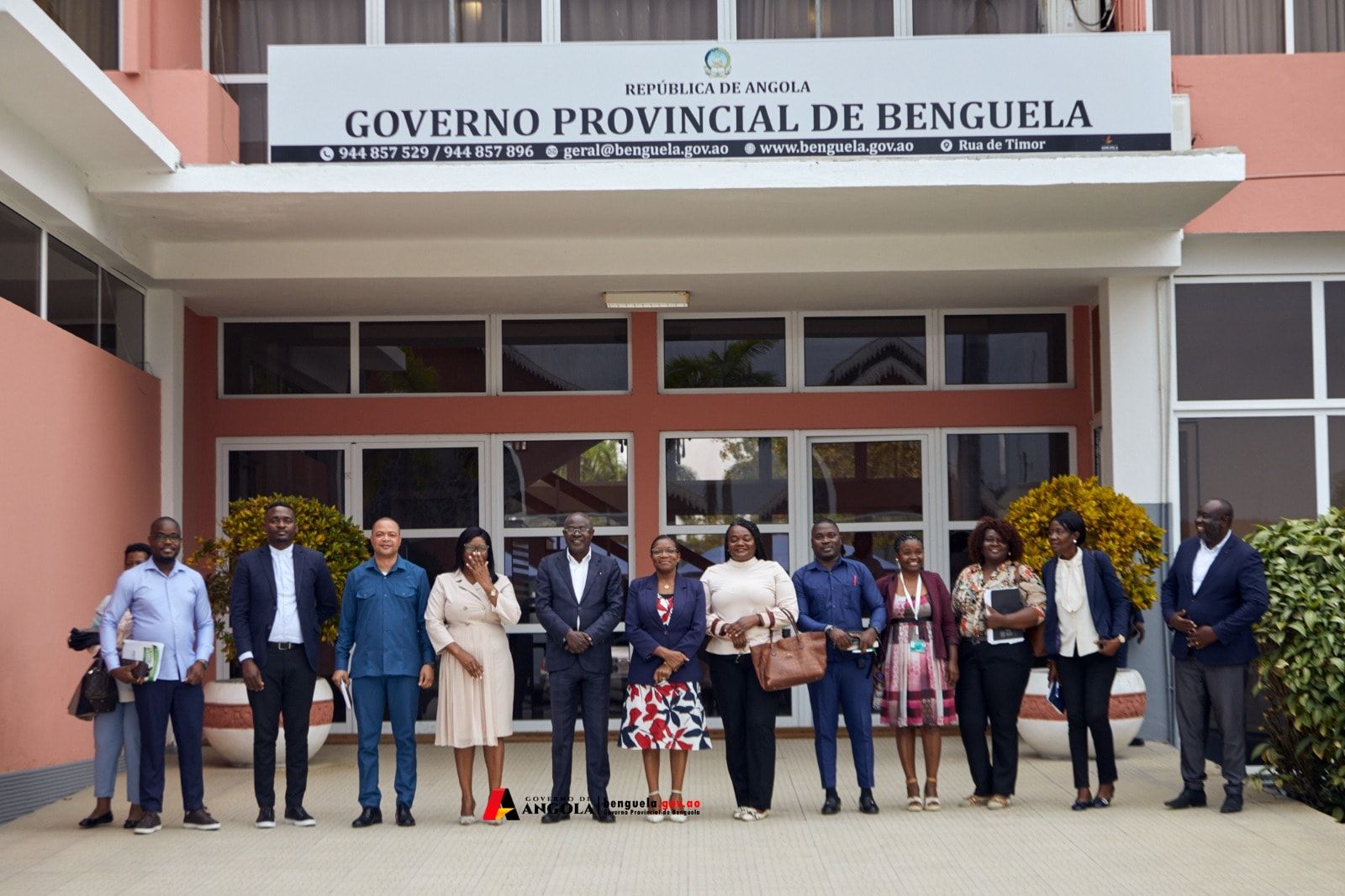 GOVERNADOR RECEBE EM AUDIÊNCIA A ORDEM DOS ENFERMEIROS DE BENGUELA