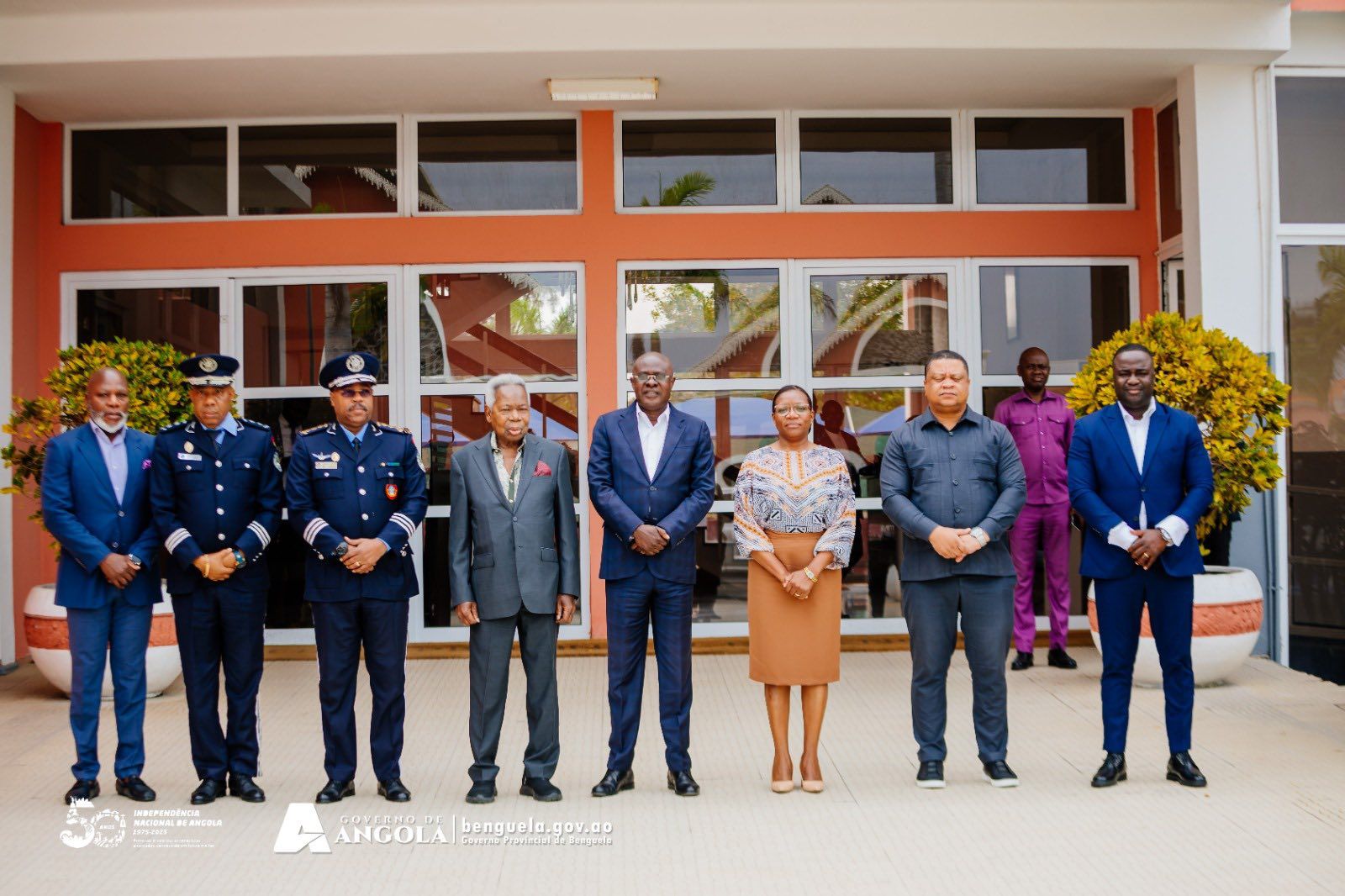 GENERAL E COMANDANTE SANTANA ANDRÉ PITRA “PETROFF” RECEBIDO PELO GOVERNADOR PROVINCIAL DE BENGUELA