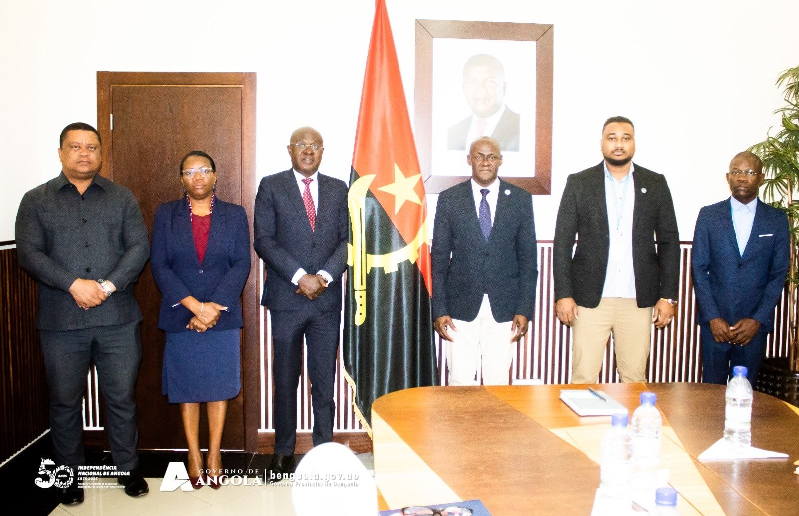 GOVERNADOR DE BENGUELA RECEBE DELEGAÇÃO DO PROGRAMA ALIMENTAR MUNDIAL.