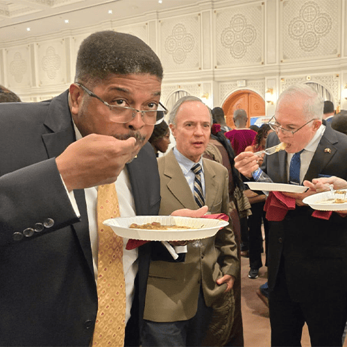 Cerimónia alusiva ao Dia de África