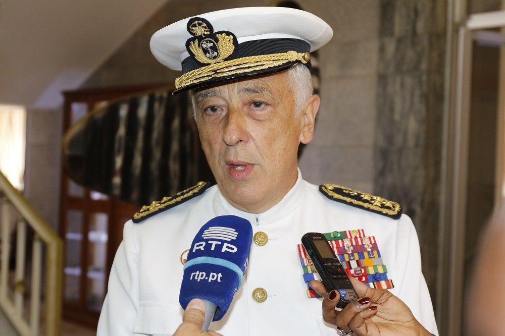 MINISTRO RECEBE CHEFE DO ESTADO MAIOR DAS FORÇAS ARMADAS PORTUGUESAS