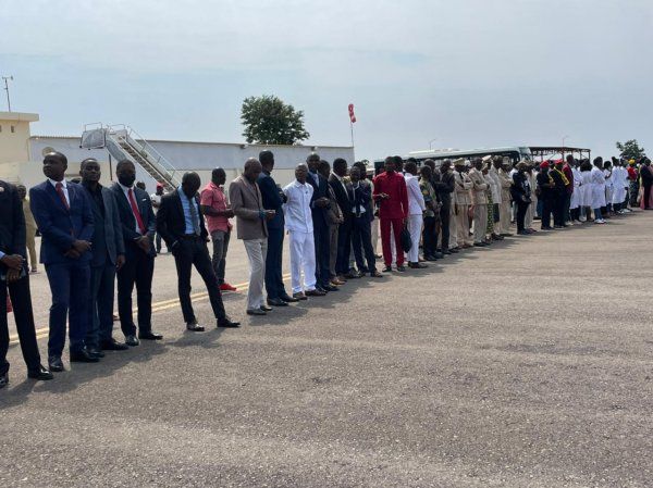 CHEGADA DO NOVO GOVERNADOR MARCOS NHUNGA