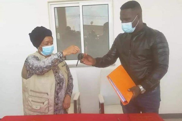 VISITA DA SECRETARIA DE ESTADO AO NAMIBE