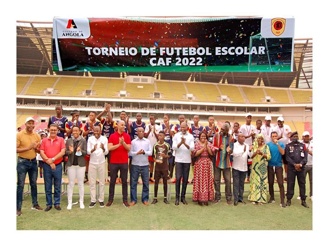TORNEIO ESCOLAR DE FUTEBOL DA CAF 2022 CHEGA AO FIM