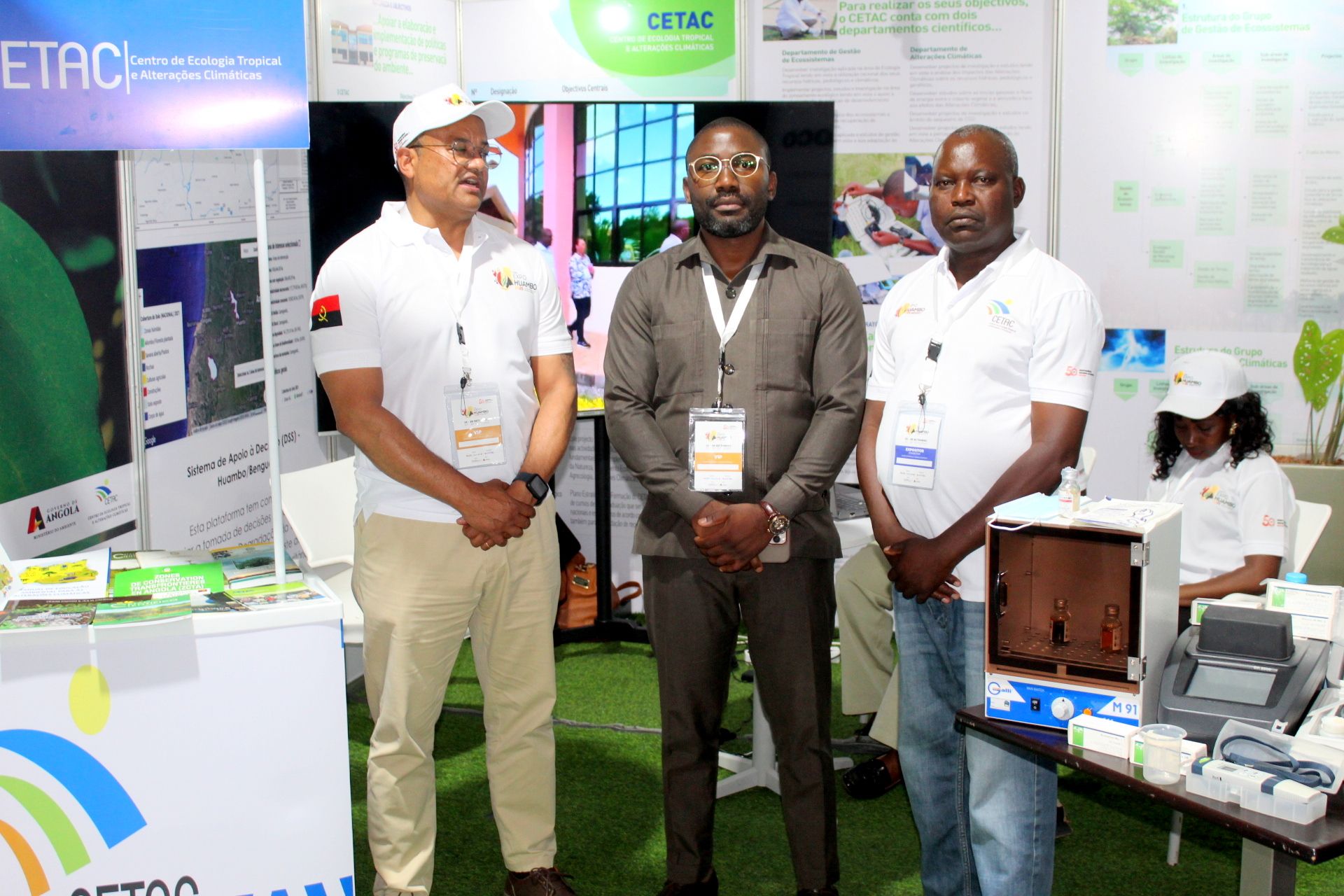CETAC e Gabinete Provincial do Ambiente participam na 2.ª Edição da Expo-Huambo 2025.