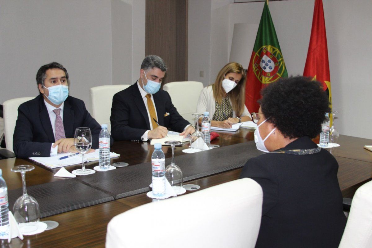 VISITA DO SECRETÁRIO DE ESTADO DOS NEGÓCIOS ESTRANGEIROS E COOPERAÇÃO DE PORTUGAL, FRANCISCO ANDRÉ, AO MINISTÉRIO DA EDUCAÇÃO