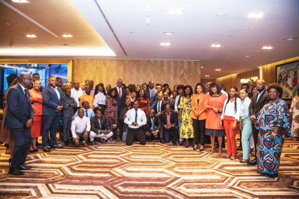 Celebração dos cumprimentos de ano novo