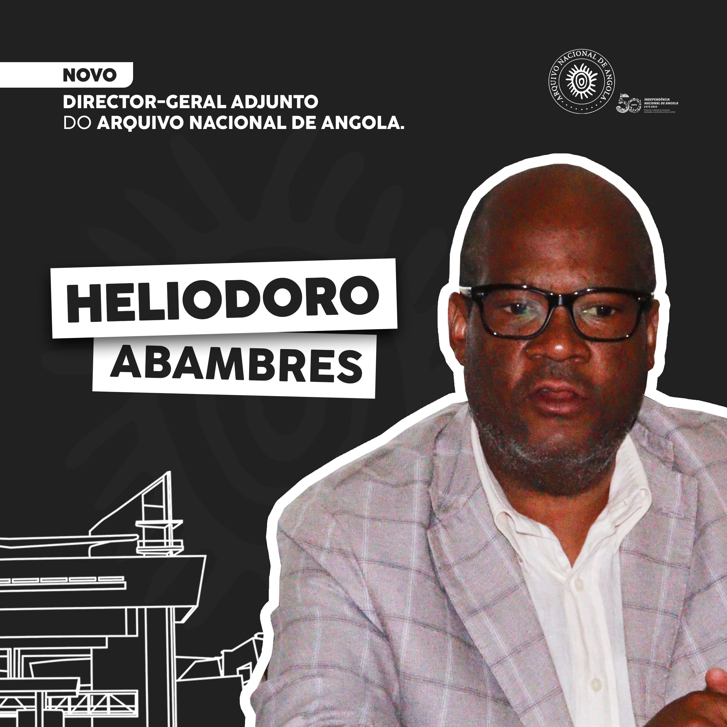 APRESENTAÇÃO DO DIRECTOR GERAL ADJUNTO PARA ÁREA TÉCNICA DR. HELIODORO ABAMBRES