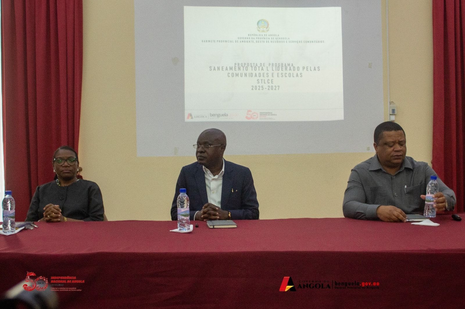 GOVERNADOR ABRE FORMAÇÃO SOBRE SANEAMENTO TOTAL EM BENGUELA