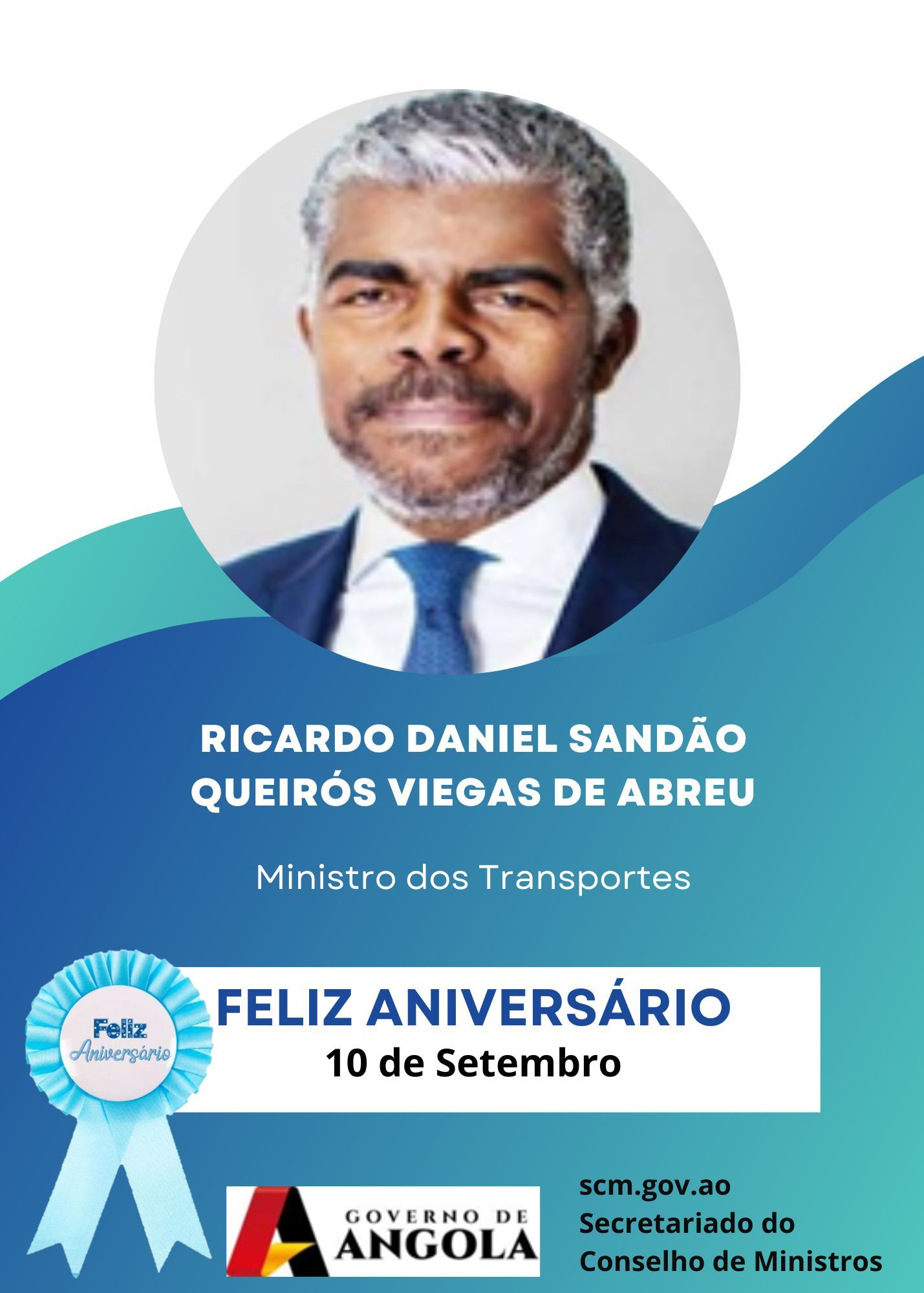 Aniversariantes do Mês de Setembro dos Membros do Executivo