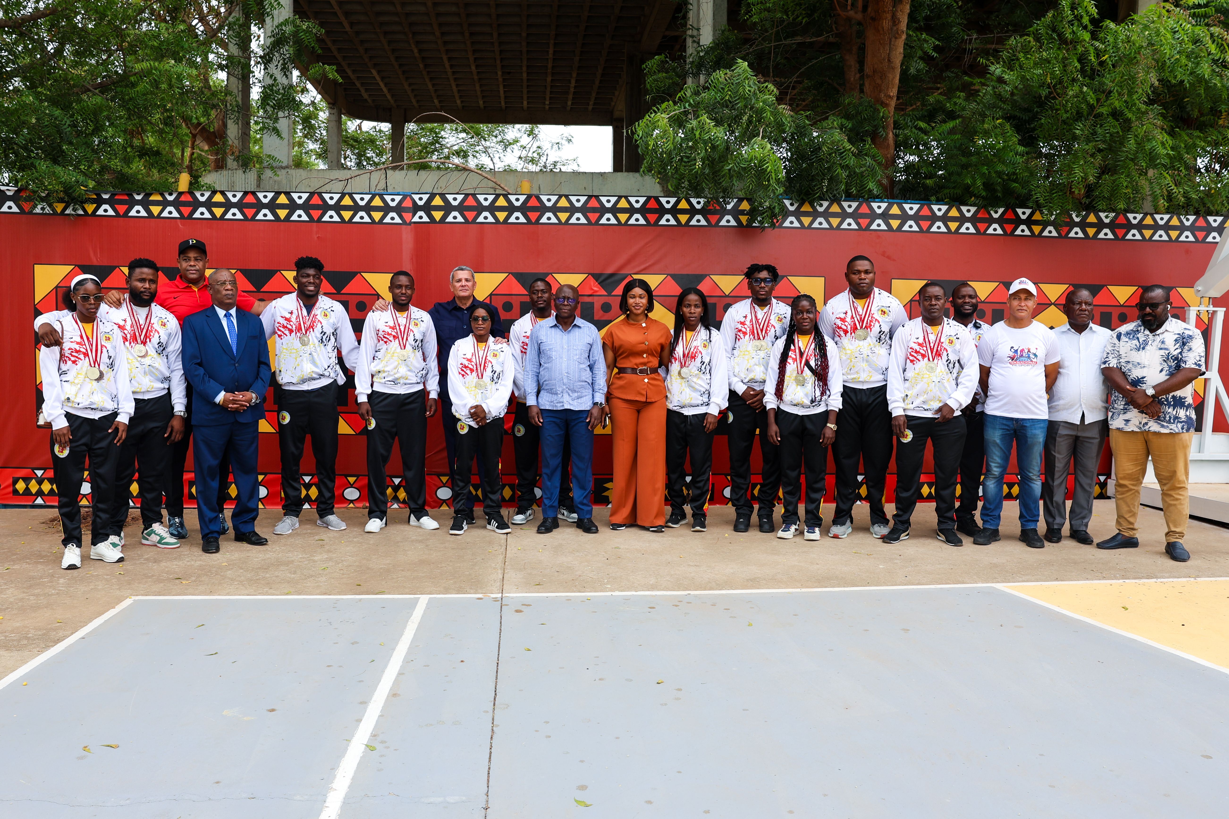 DIA NACIONAL DO DESPORTO - ENTREGA DA SALA DE LUTAS AFONSO KITOKO