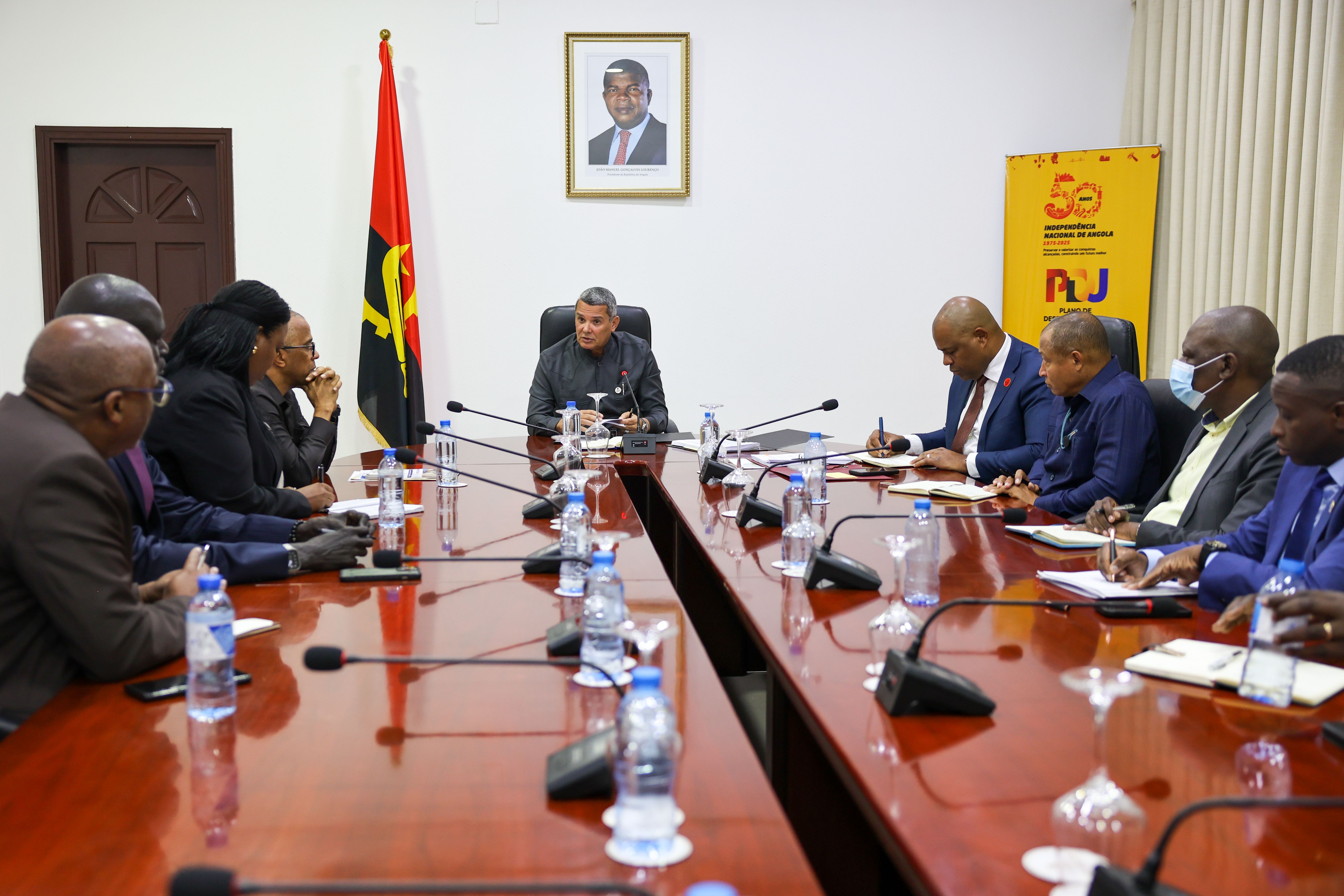 AUDIÊNCIA COM A BAL - NBA ÁFRICA