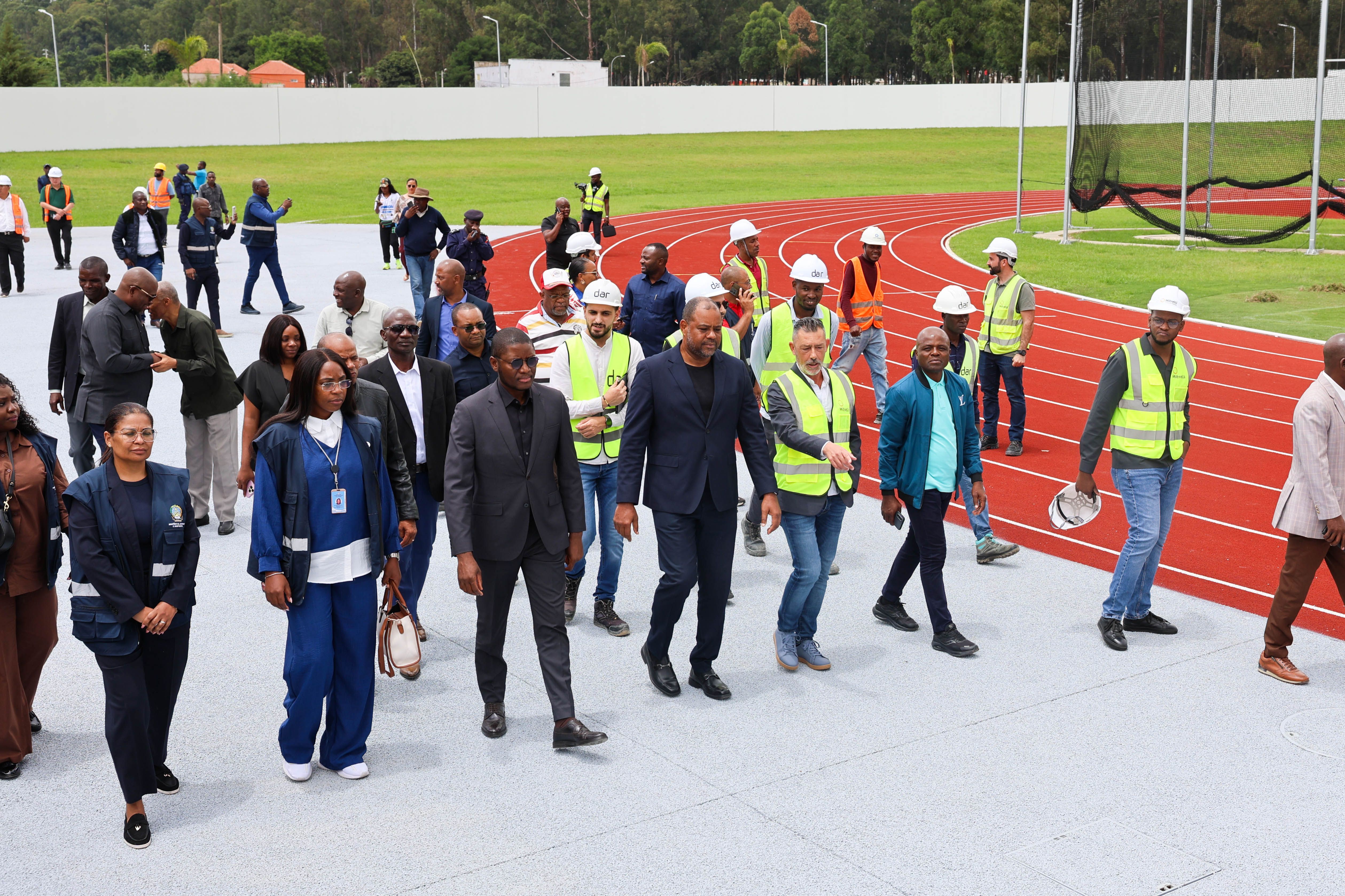 VISITA TÉCNICA AS INFRAESTRUTURAS DESPORTIVOS - HUAMBO