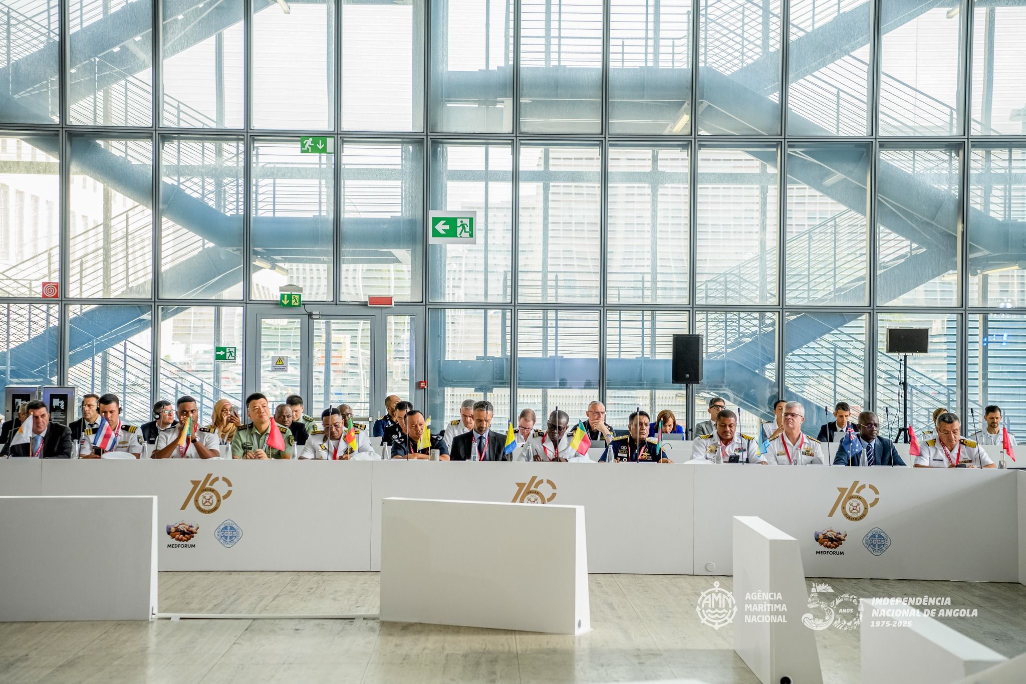 ANGOLA PARTICIPA NA CIMEIRA GLOBAL SOBRE GUARDA COSTEIRA ``FORA2025´´  EM ROMA – ITÁLIA