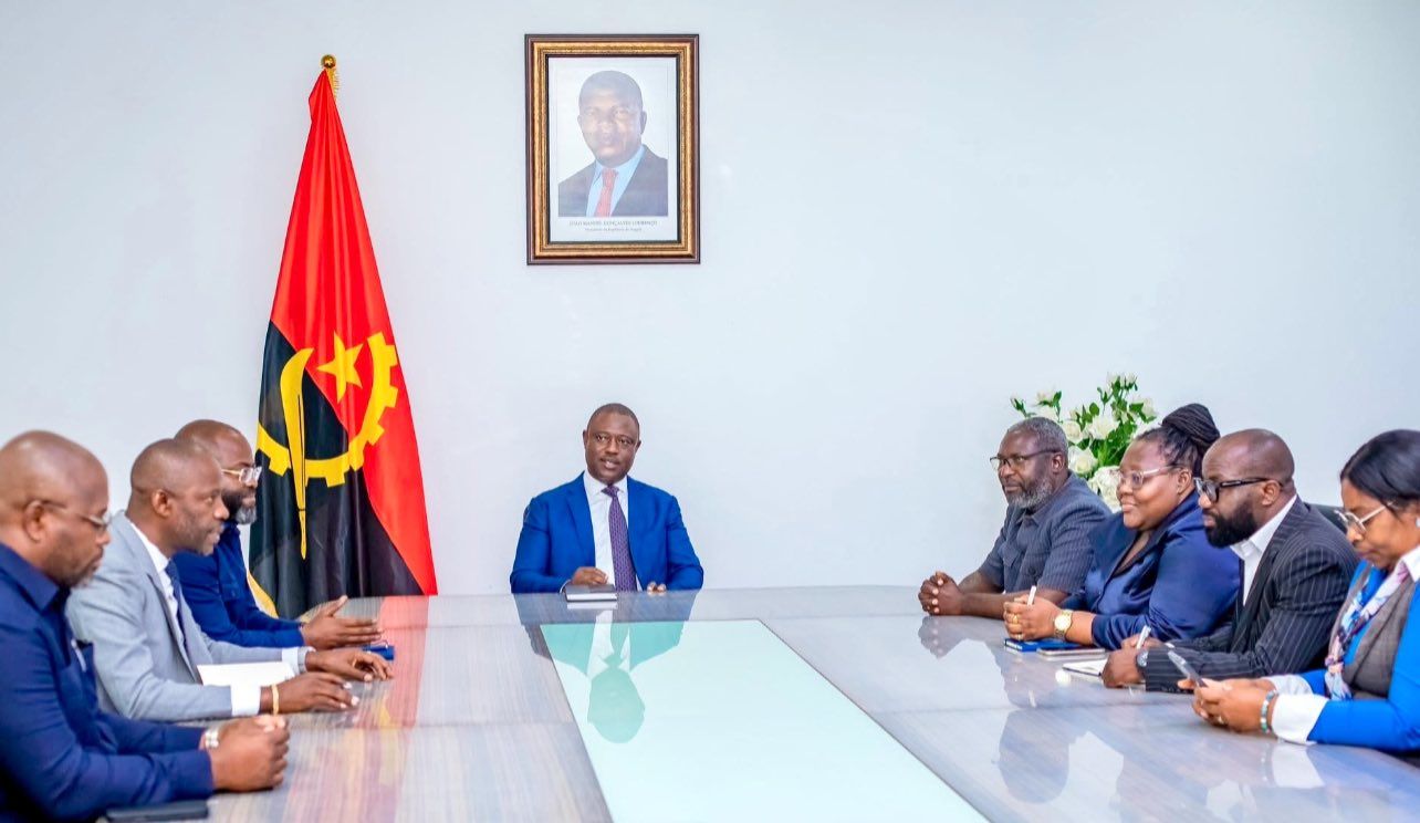 SECRETÁRIO-GERAL DO SINDICATO DE JORNALISTAS DE ANGOLA RECEBIDO EM AUDIÊNCIA