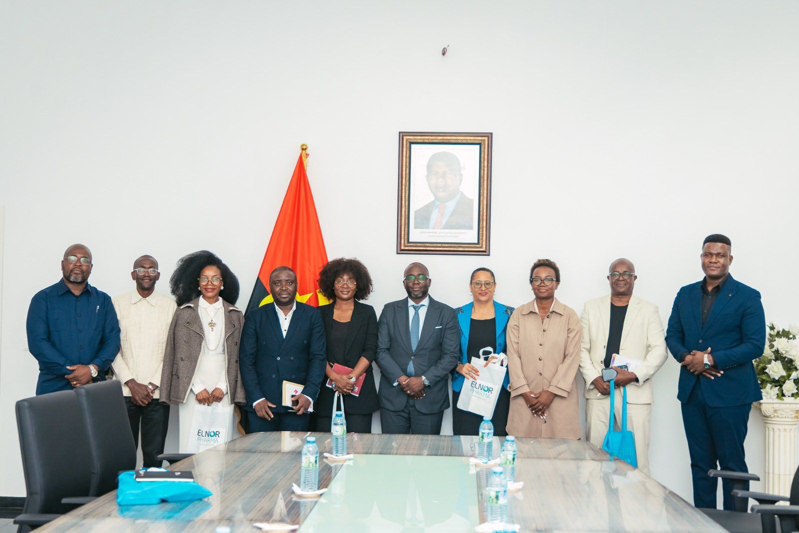 COORDENADORA-GERAL DA ELNOR RECEBIDA EM AUDIÊNCIA