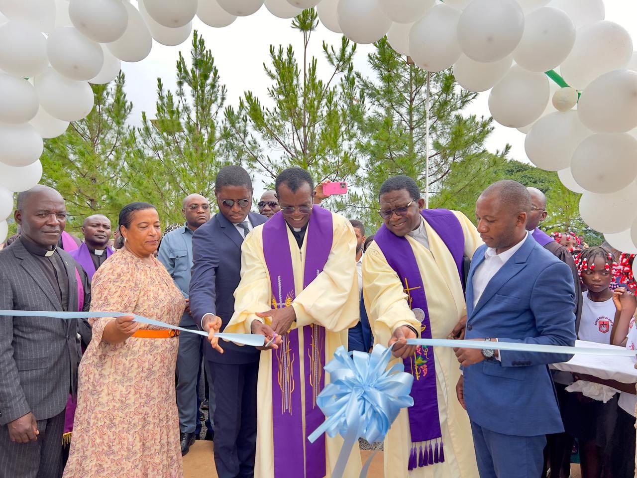 GOVERNANTE REALÇA IMPORTÂNCIA DO NOVO TEMPLO DA IECA PARA O BEM ESTAR DAS COMUNIDADES