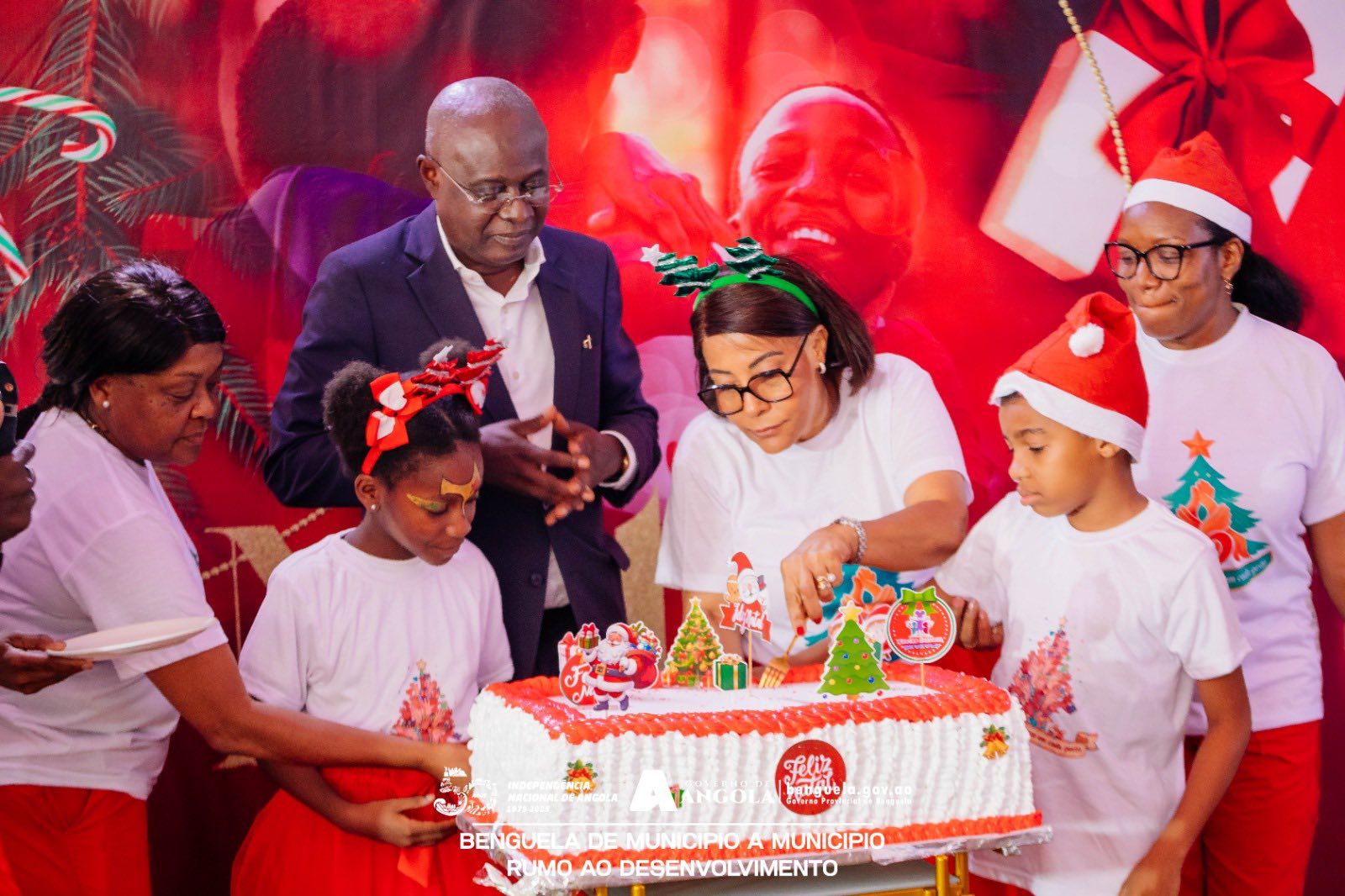 NATAL SOLIDÁRIO REÚNE 600 CRIANÇAS DOS 23 MUNICÍPIOS DA PROVÍNCIA DE BENGUELA