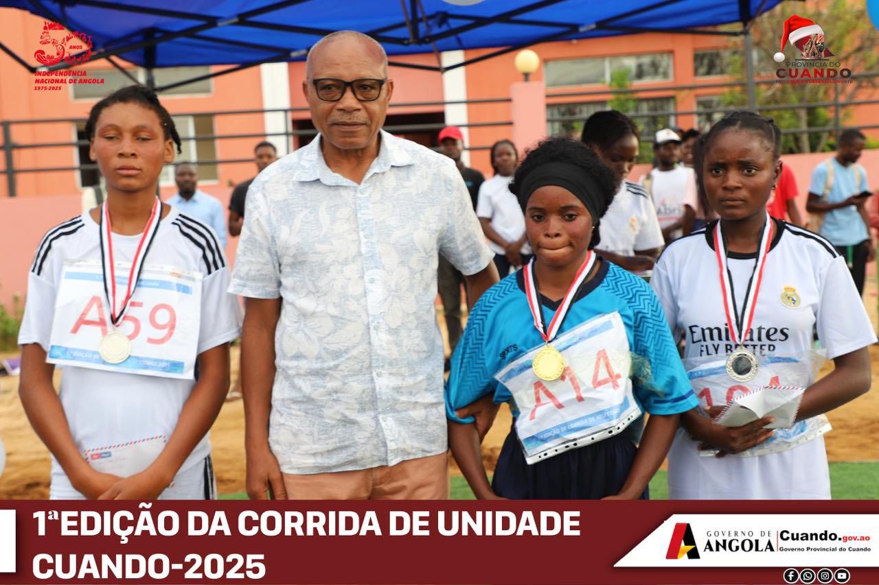 EDUARDO MANUEL FONSECA VENCE 1.ª EDIÇÃO DA CORRIDA DA UNIDADE CUANDO 2025