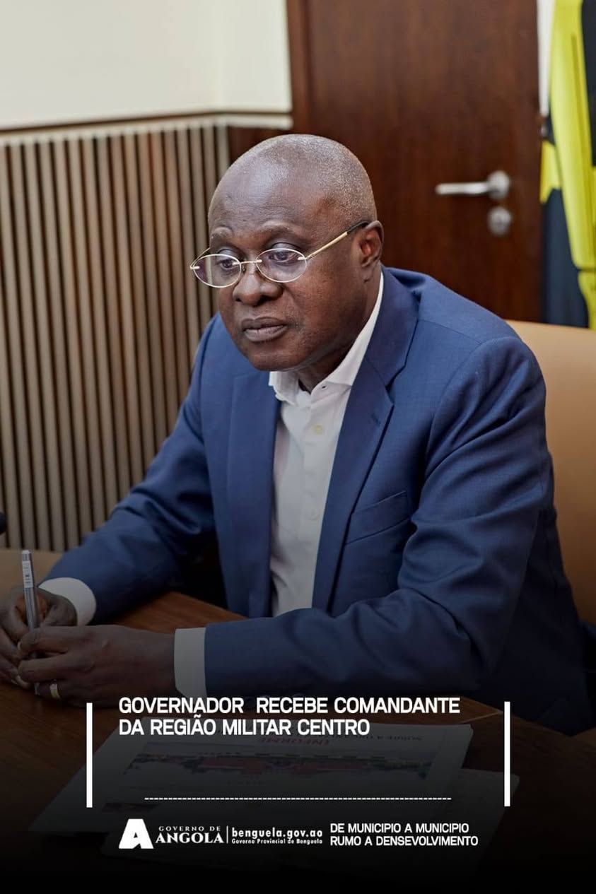 GOVERNADOR RECEBE COMANDANTE DA REGIÃO MILITAR CENTRO