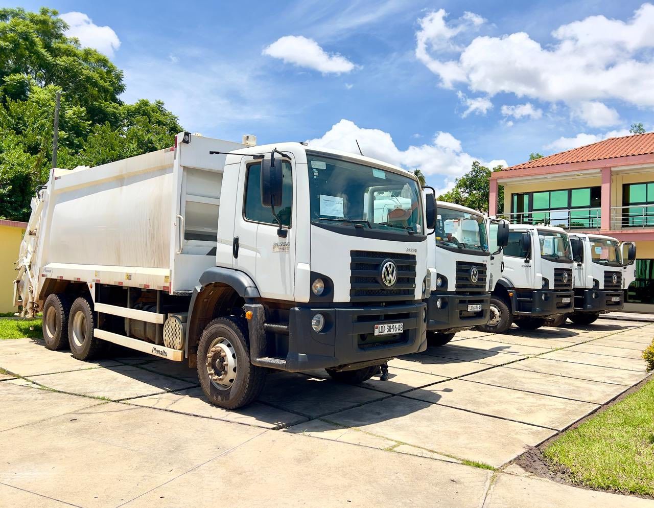 HUAMBO GANHA NOVOS EQUIPAMENTOS PARA O REFORÇO DO SANEAMENTO BÁSICO