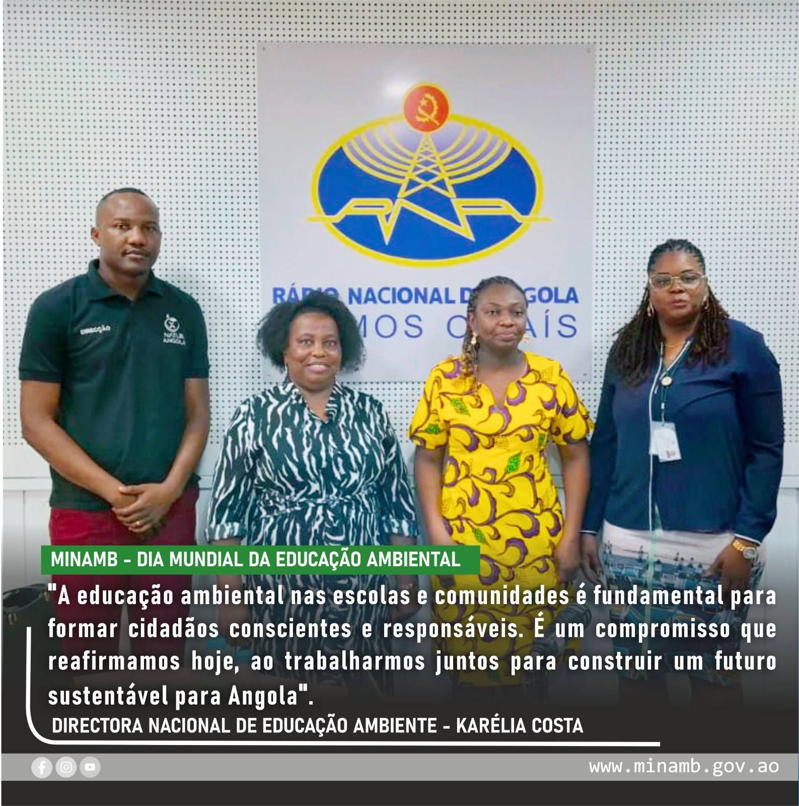 O MUNDO ASSINALA HOJE O DIA DE EDUCAÇÃO AMBIENTAL 