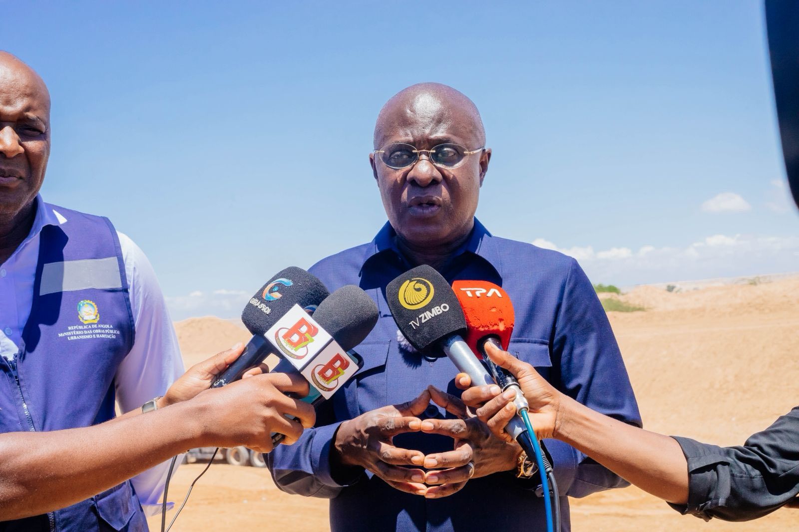 VISITA DO MINISTRO TERMINA COM BALANÇO POSITIVO SOBRE PROJECTOS ESTRUTURANTES EM BENGUELA