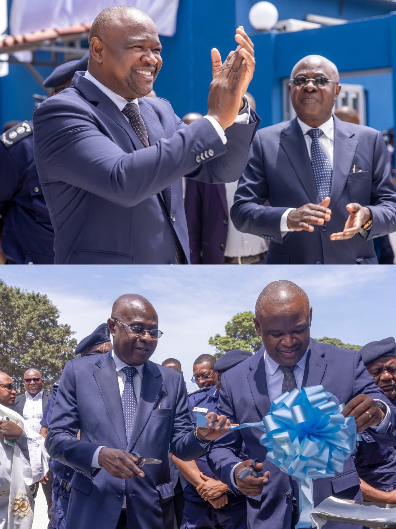 MINISTRO DO INTERIOR INAUGURA CLÍNICA DA POLÍCIA NACIONAL NA CATUMBELA PARA SERVIR EFECTIVO E COMUNIDADE