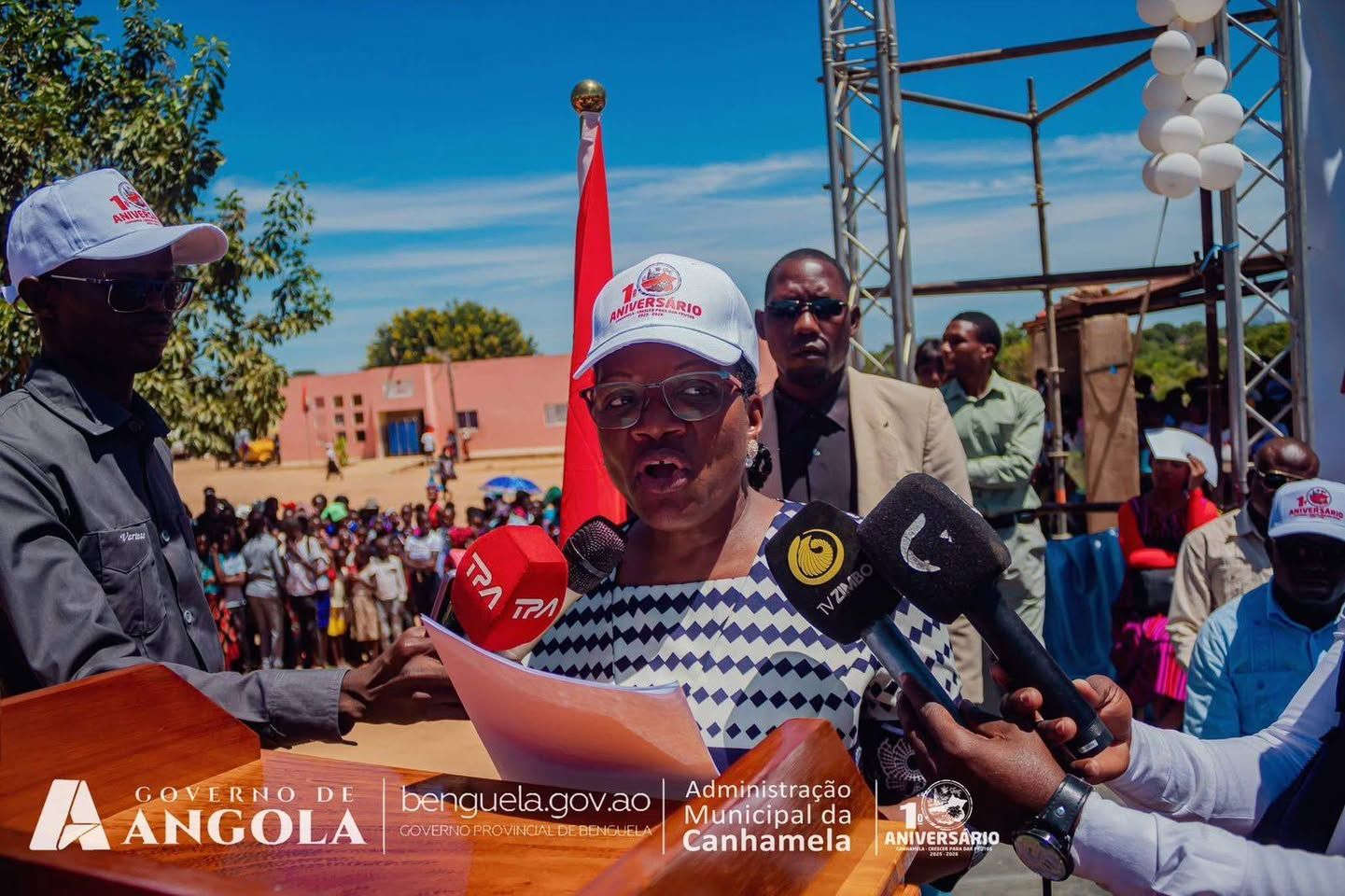 CANHAMELA CELEBRA PRIMEIRO ANIVERSÁRIO COM ENTUSIASMO E COMPROMISSO COM O DESENVOLVIMENTO