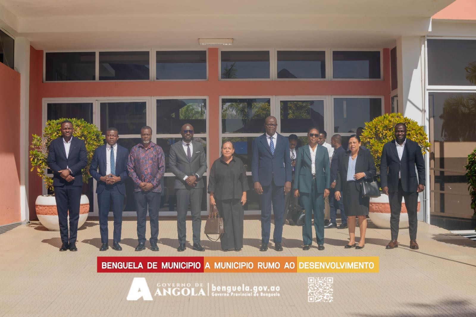 GOVERNO PROVINCIAL DE BENGUELA RECEBE JUÍZA CONSELHEIRA DO TRIBUNAL SUPREMO