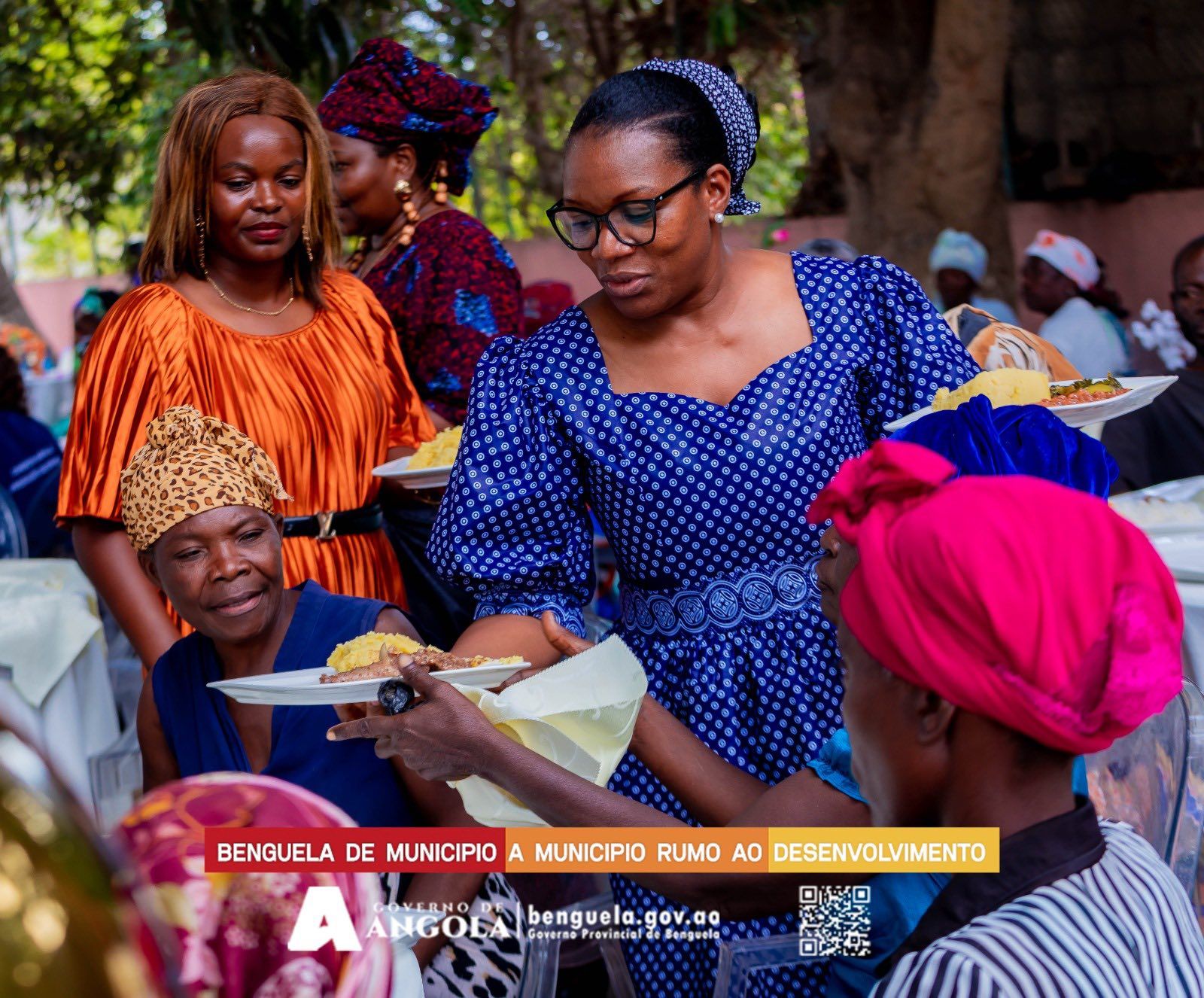 GOVERNO DE BENGUELA PROMOVE CONFRATERNIZAÇÃO COM IDOSOS DO LAR ONDJO YETU