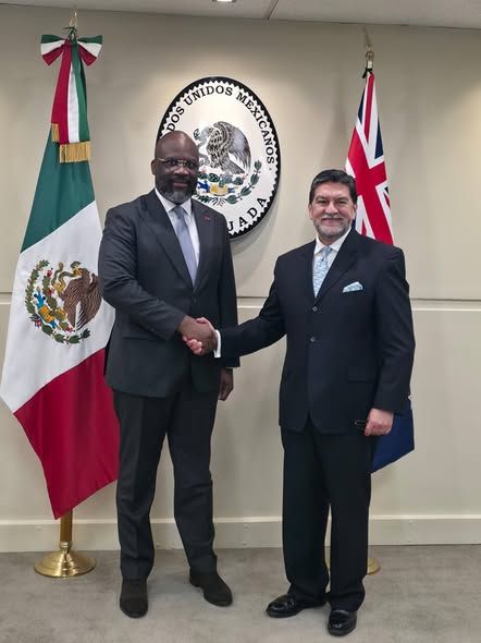 AGENDA DIPLOMÁTICA EM WELLINGTON, NOVA ZELÂNDIA