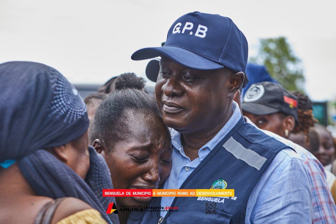 GOVERNADOR DE BENGUELA INSPECIONA DIQUES E REFORÇA APOIO ÀS VÍTIMAS DAS CHEIAS