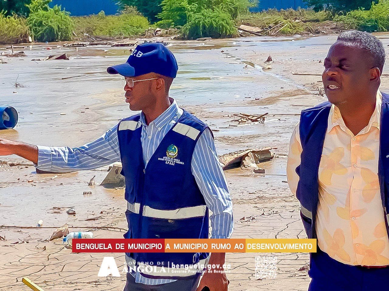 GPDEI REALIZA VISITAS A EMPRESAS AFECTADAS PELAS CHUVAS EM BENGUELA PARA AVALIAÇÃO DE PREJUÍZOS
