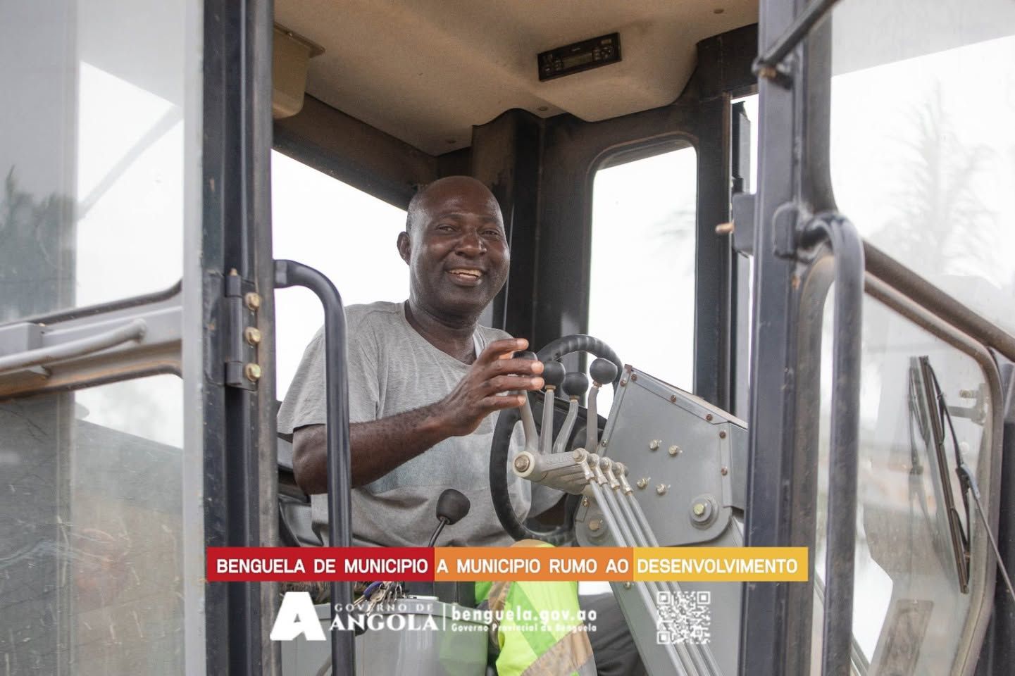GOVERNO PROVINCIAL DE BENGUELA ACELERA REPOSIÇÃO DE VIAS NA MASSANGARALA APÓS TRANSBORDO DO RIO CAVACO