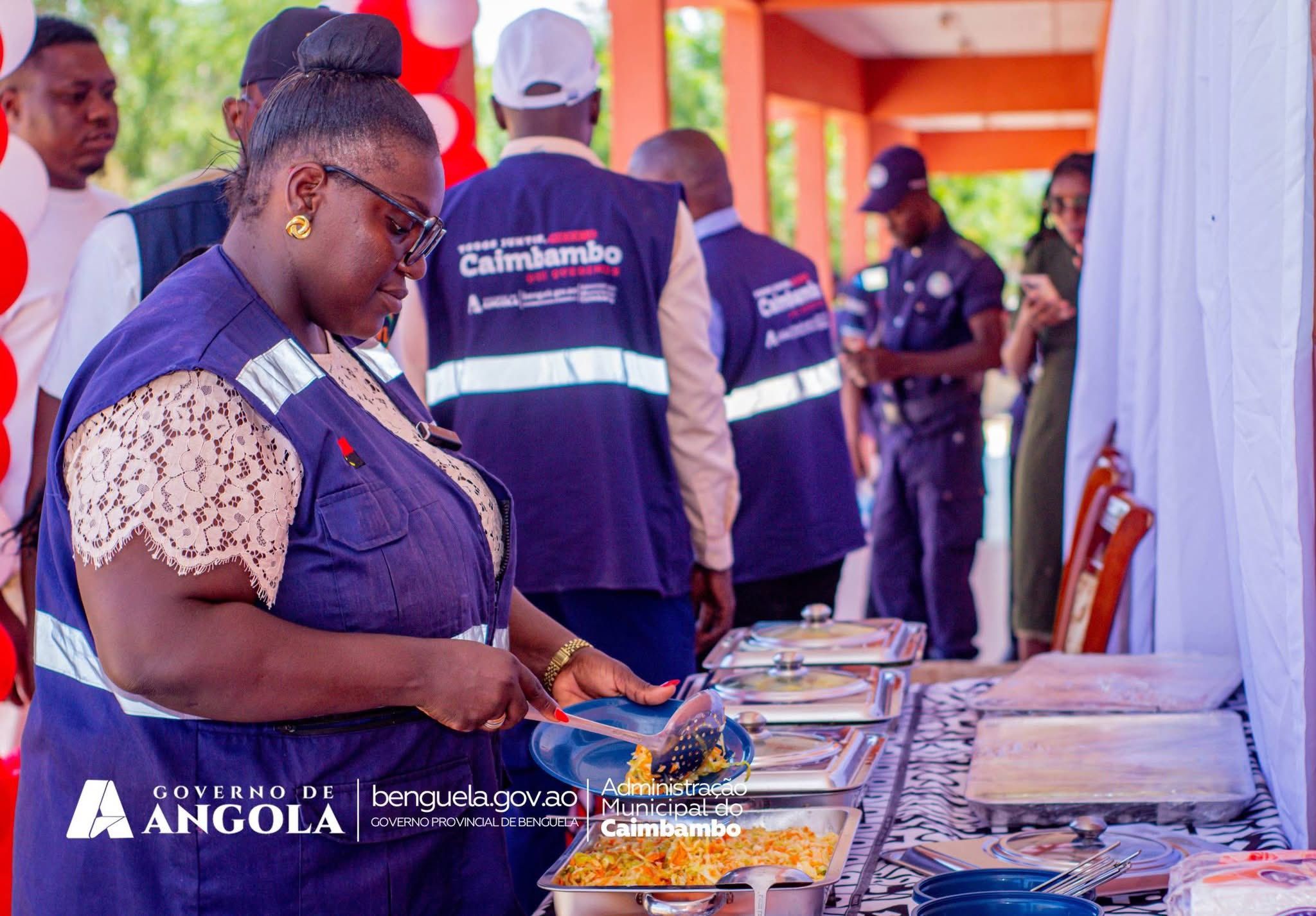 PROGRAMA NACIONAL DE ALIMENTAÇÃO ESCOLAR NO CAIMBAMBO JÁ É REALIDADE 