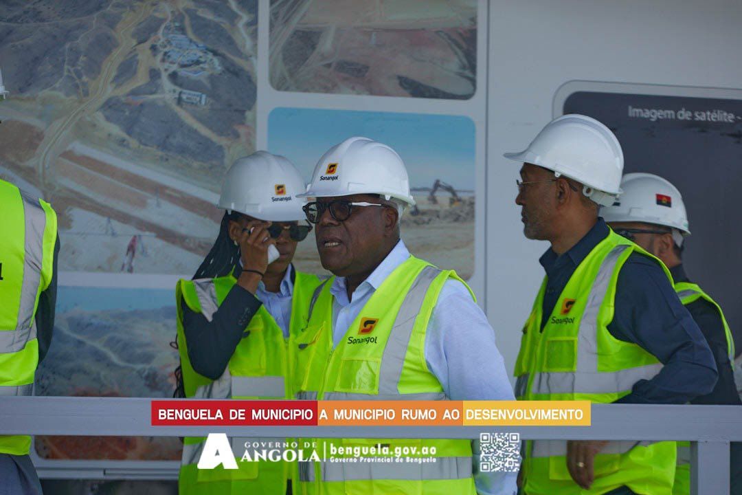 REFINARIA DO LOBITO ATINGE 25% DE EXECUÇÃO