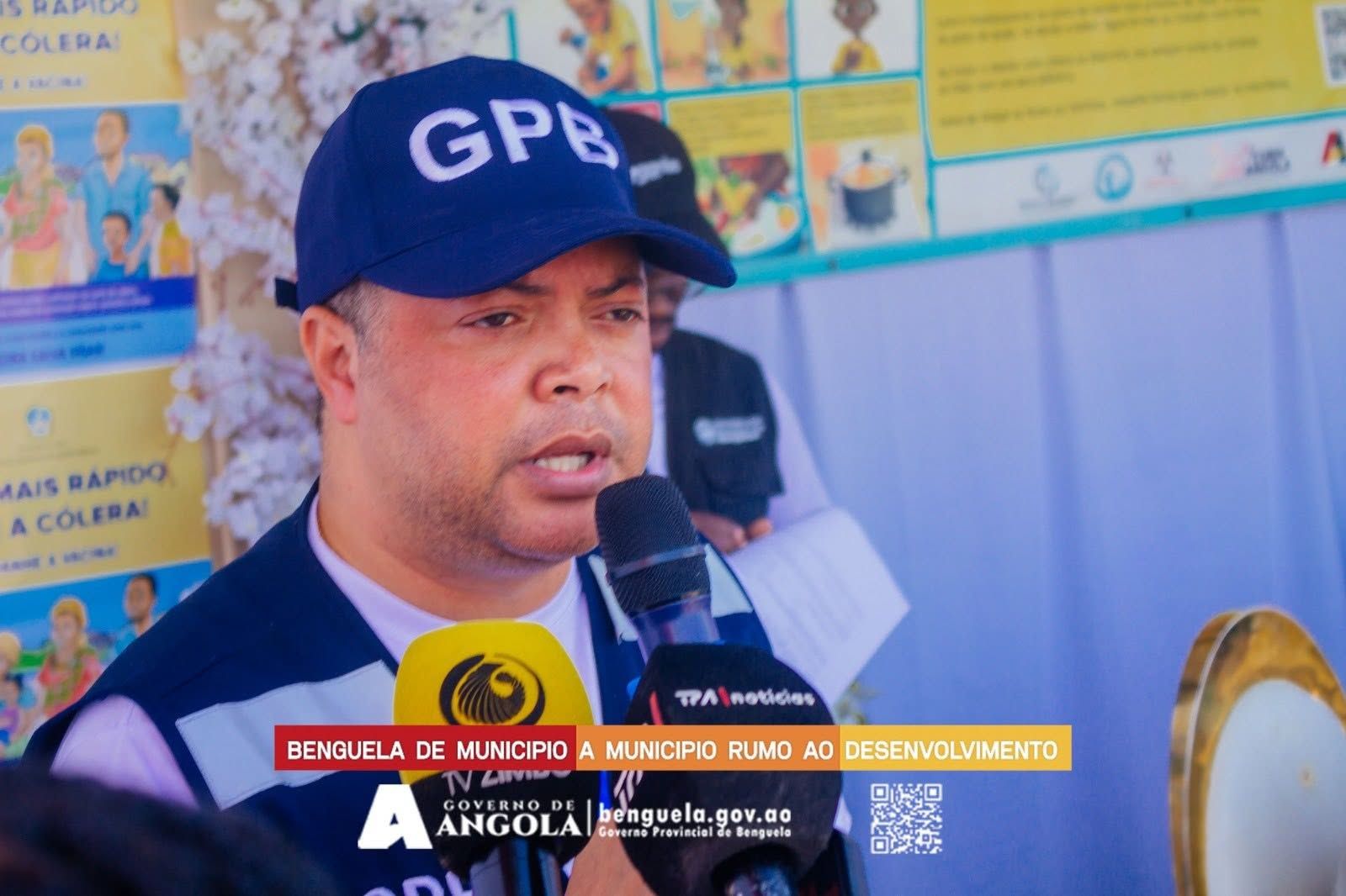 NAVEGANTES ACOLHE LANÇAMENTO DA CAMPANHA CONTRA CÓLERA COM META DE VACINAR 580 MIL PESSOAS EM BENGUELA