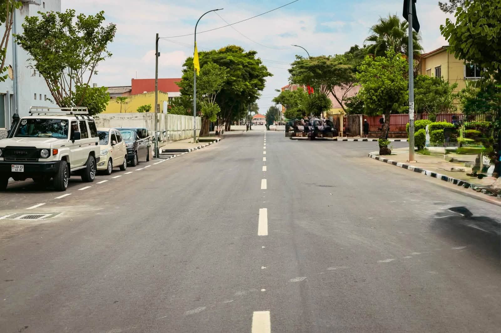 REABERTURA DAS VIAS ASFALTADAS DEVOLVE CONFORTO À CIRCULAÇÃO NO MUNICÍPIO DO HUAMBO