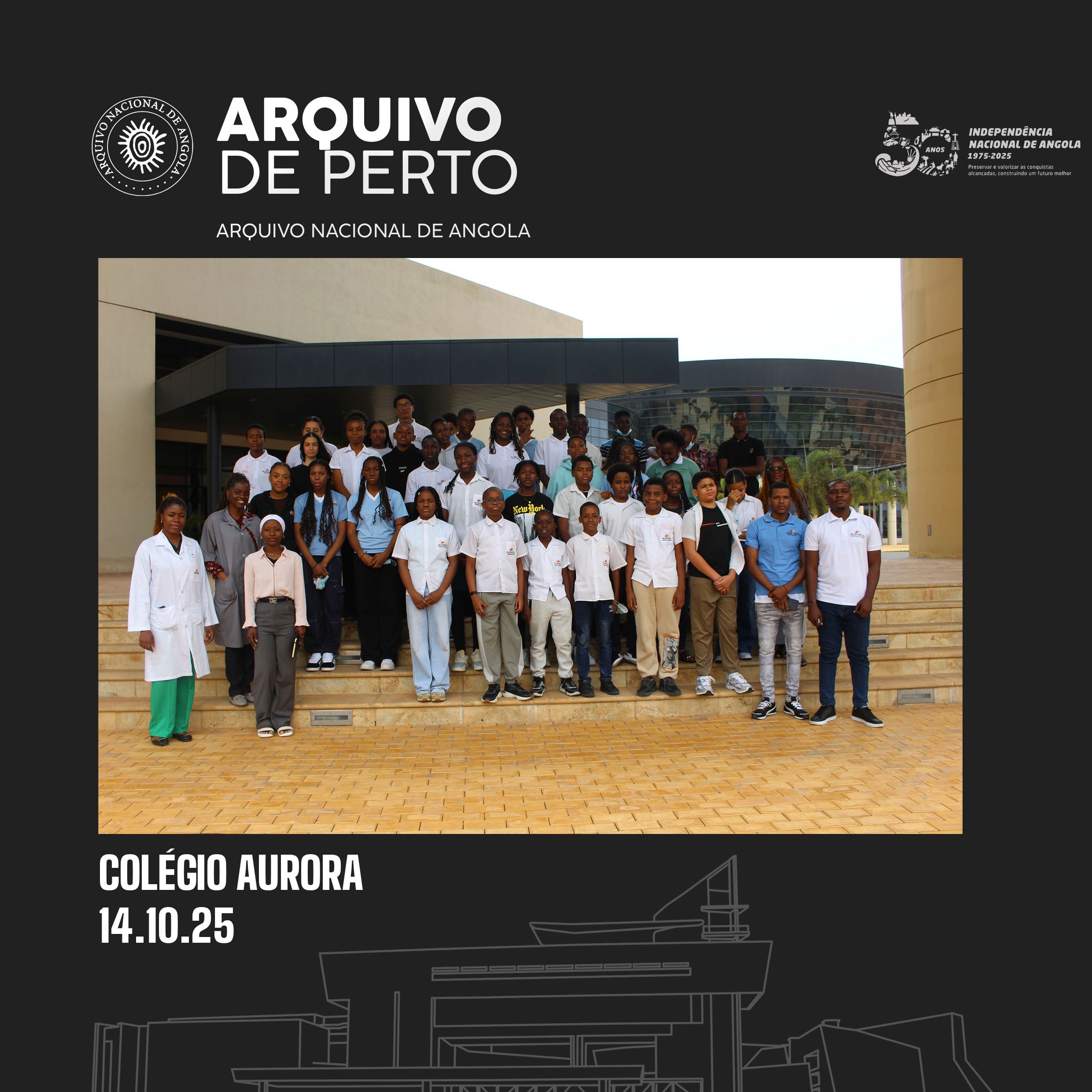 Visita do Colégio Aurora