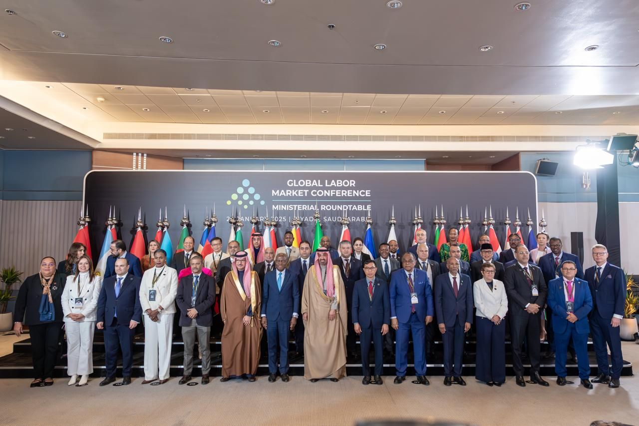 CONFERENCIA GLOBAL DO MERCADO DO TRABALHO REALIZADA EM RIADE