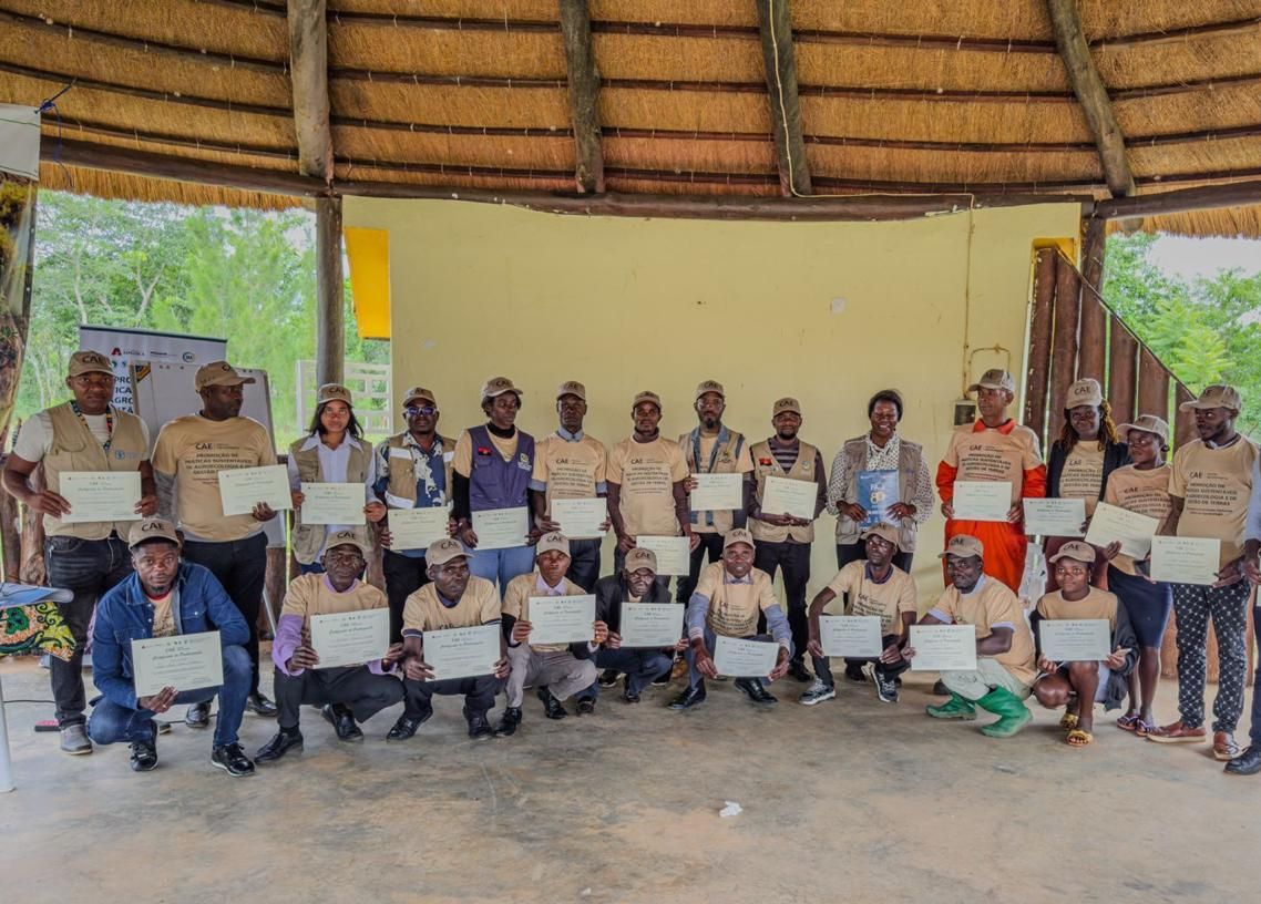 Técnicos do CETAC participaram na Formação de Reforço em Gestão Sustentável de Terras e Produção de Mudas Agroflorestais