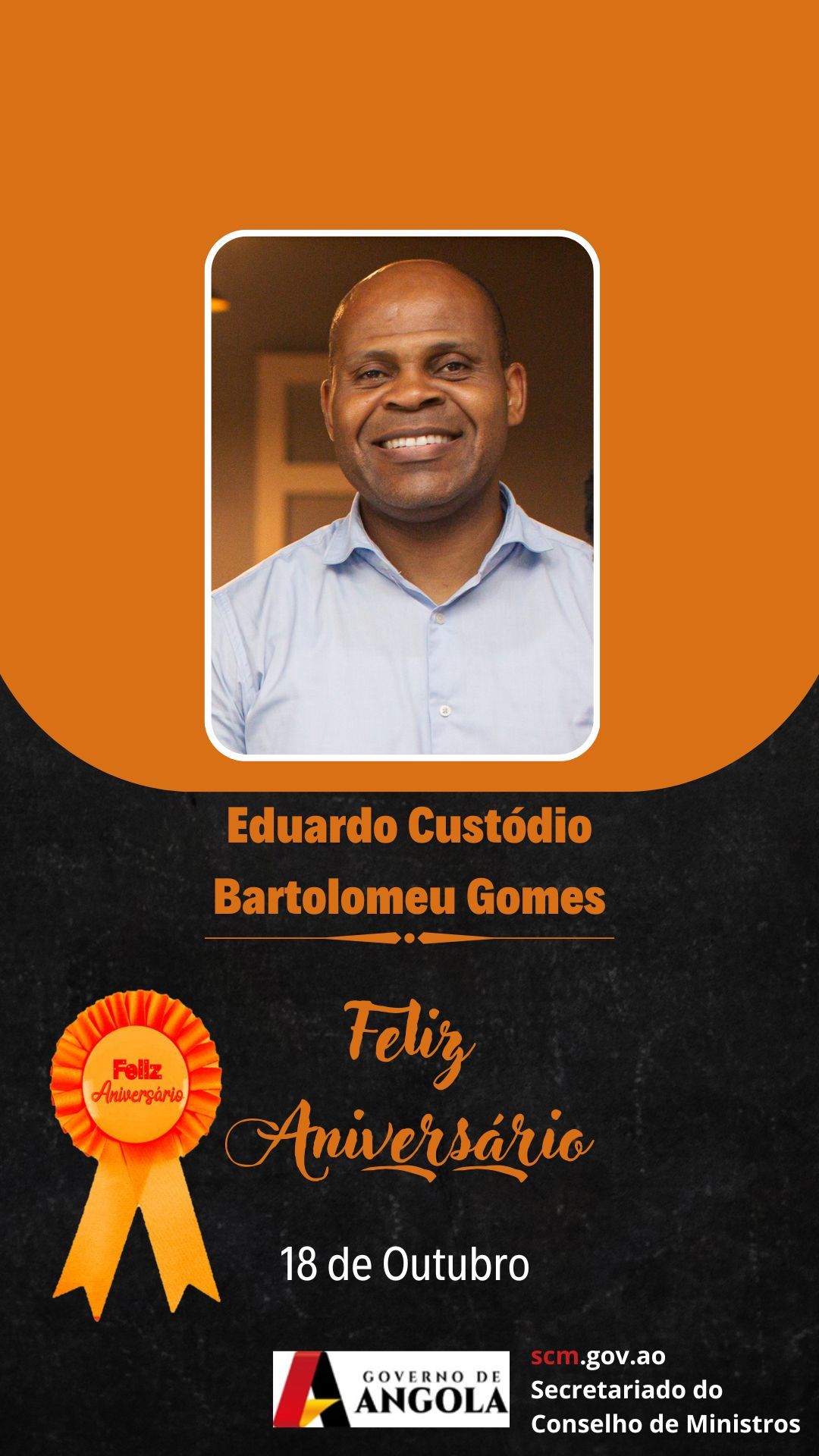 Aniversariantes do mês de Outubro