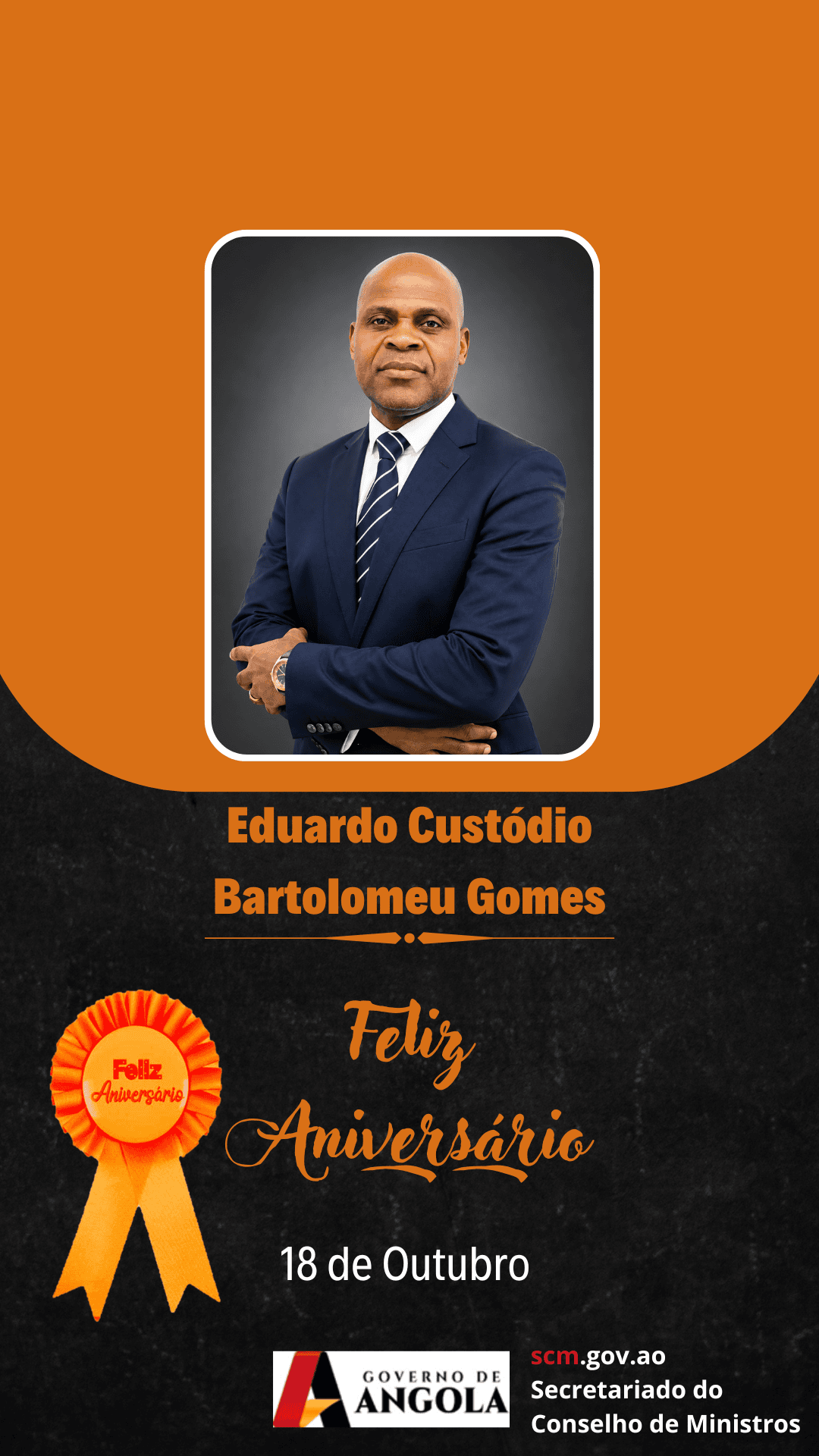 Aniversariantes do mês de Outubro