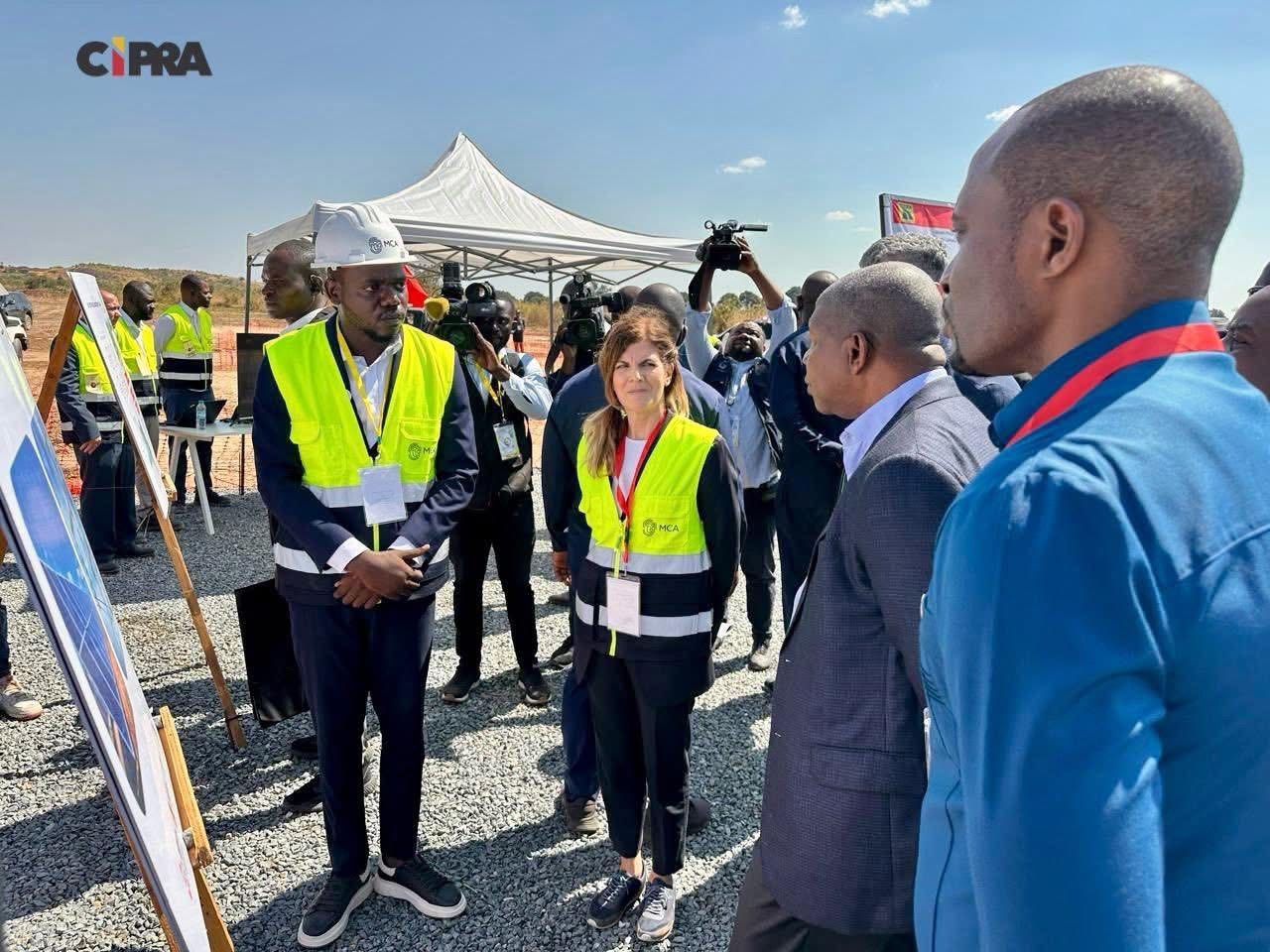 Visita do Presidente da República ao Parque Fotovoltaico