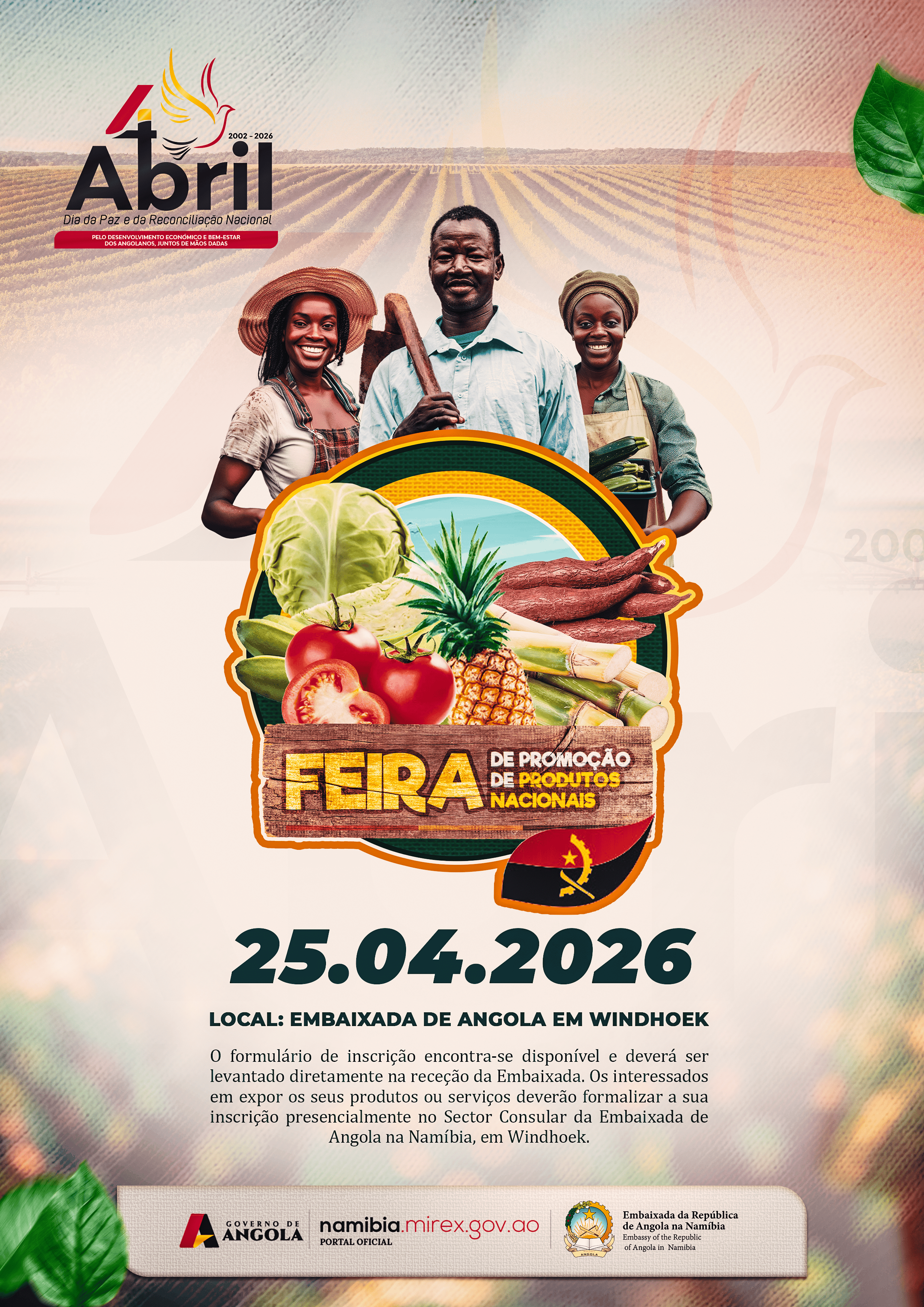Feira de Produção Nacional 2026